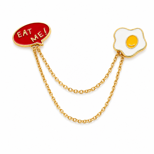 Pins Huevo Frito