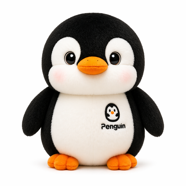Peluche Pingüino Kawaii Suave y Esponjoso