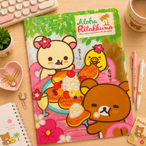 Carpeta Rilakkuma A4 Plástica