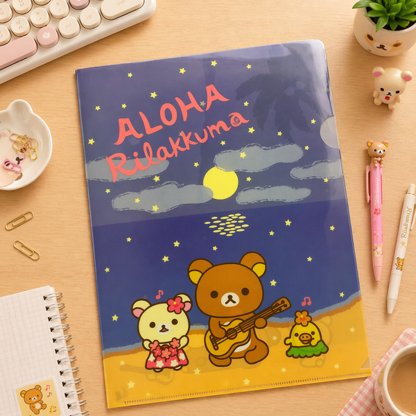 Carpeta Rilakkuma A4 Plástica