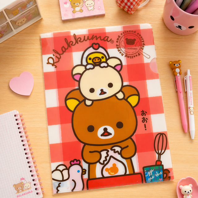Carpeta Rilakkuma A4 Plástica