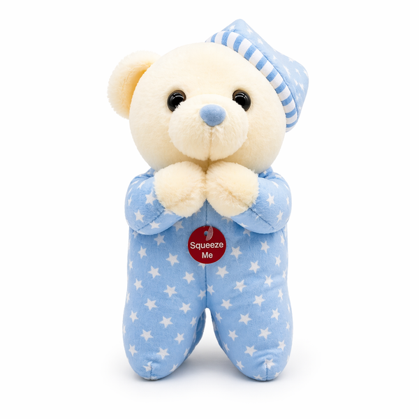 Peluche Osito Rezando con Sonido (niño)