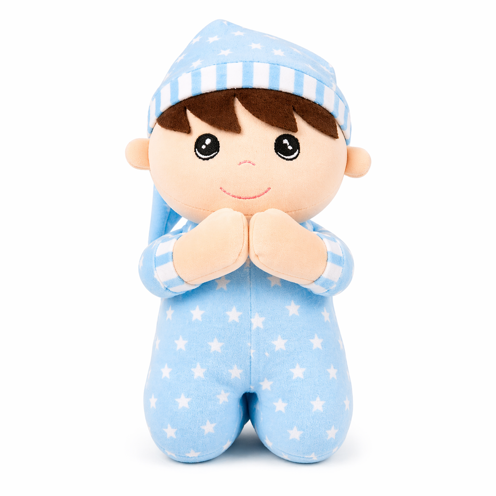 Peluche Muñeco Rezando con Sonido (niño)