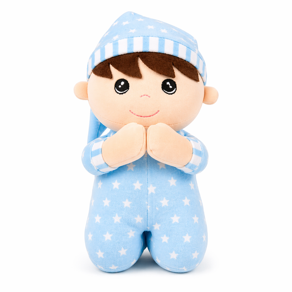 Peluche Muñeco Rezando con Sonido (niño)