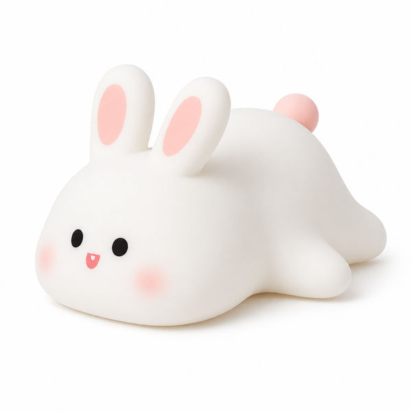 Lámpara Conejito Kawaii LED de Silicona