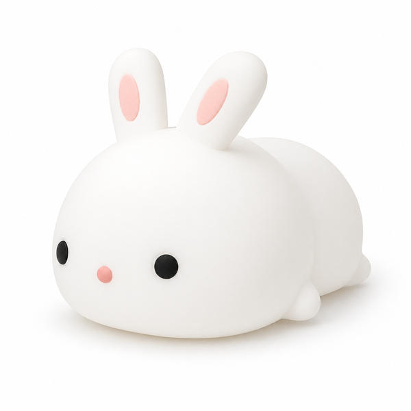 Lámpara Conejito Kawaii LED de Silicona