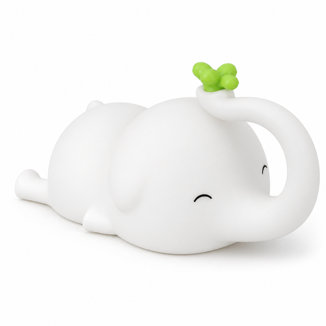 Lámpara Elefante Kawaii LED de Silicona