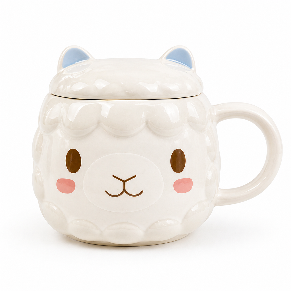 Tazón Alpaca Kawaii