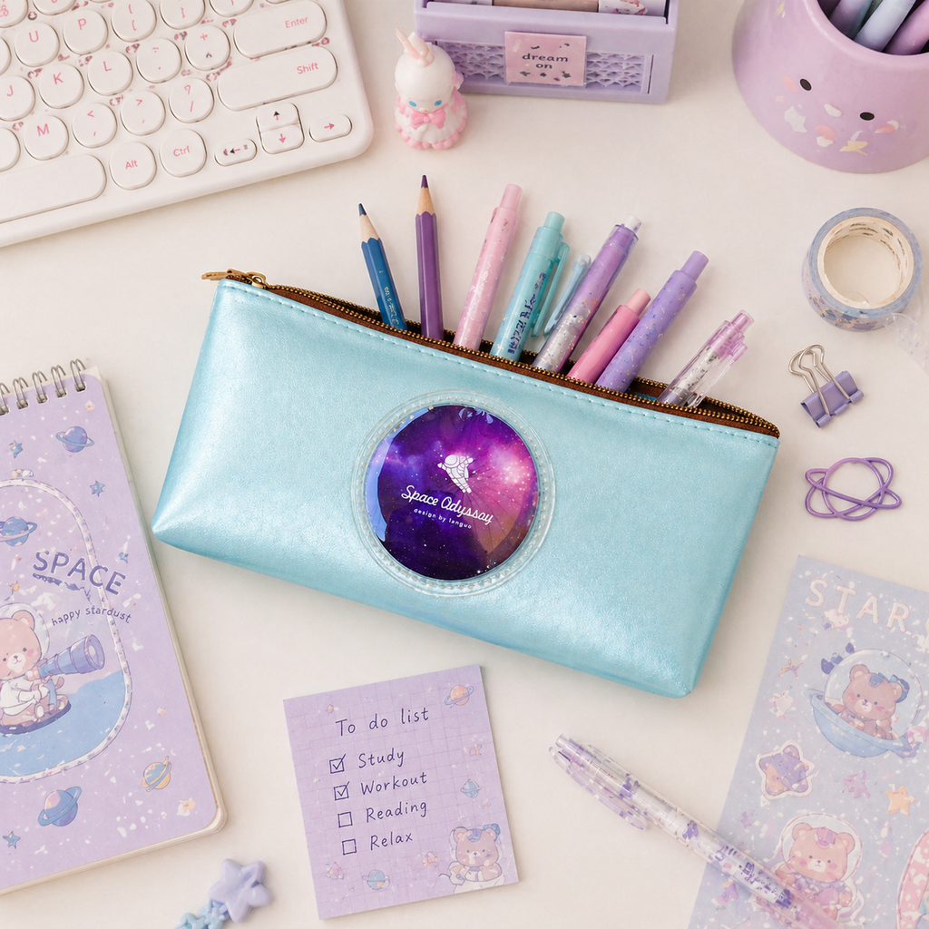 Estuche Space Kawaii