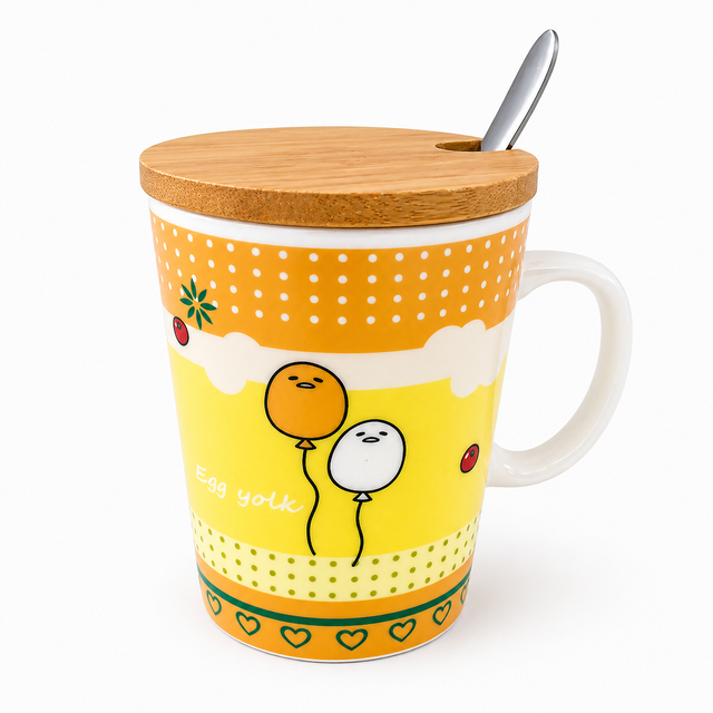 Tazón Gudetama Kawaii Huevo