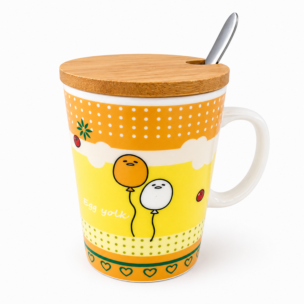 Tazón Gudetama Kawaii Huevo