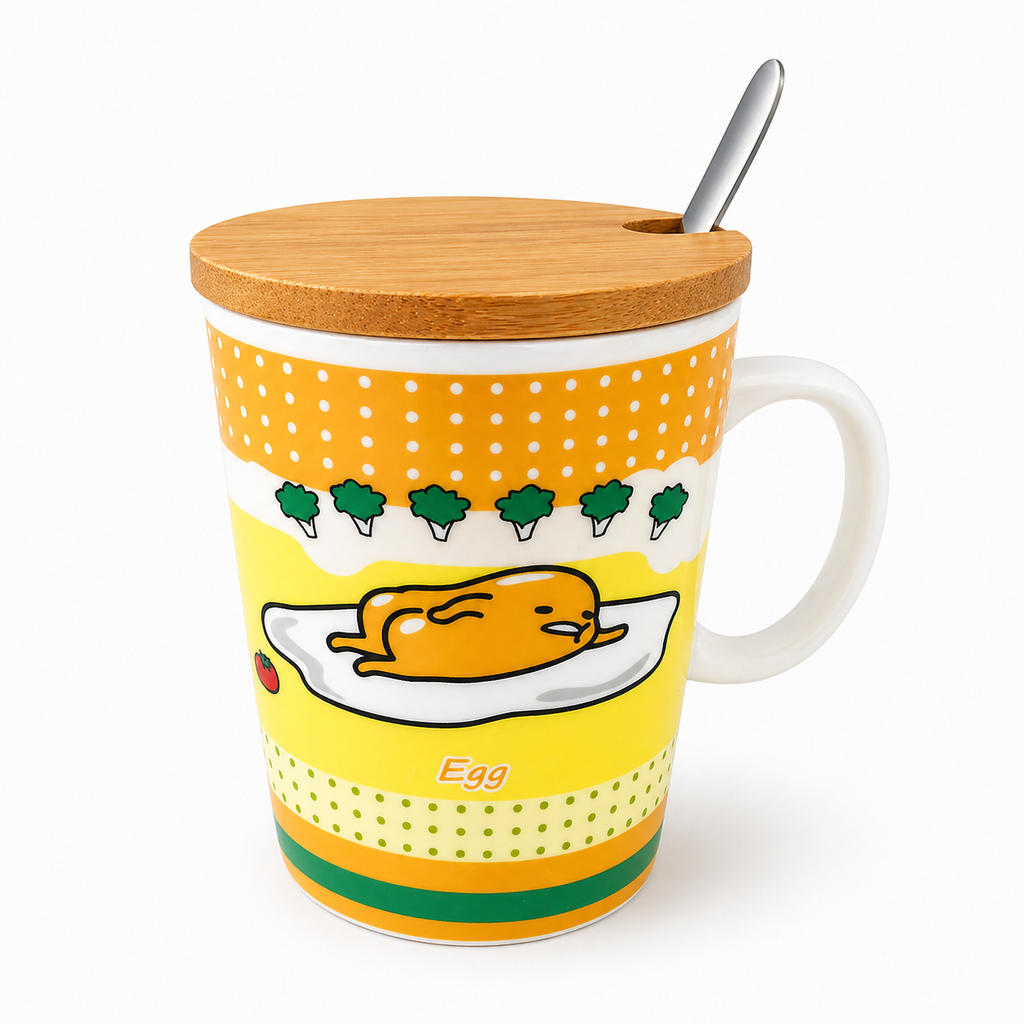 Tazón Gudetama Kawaii Huevo