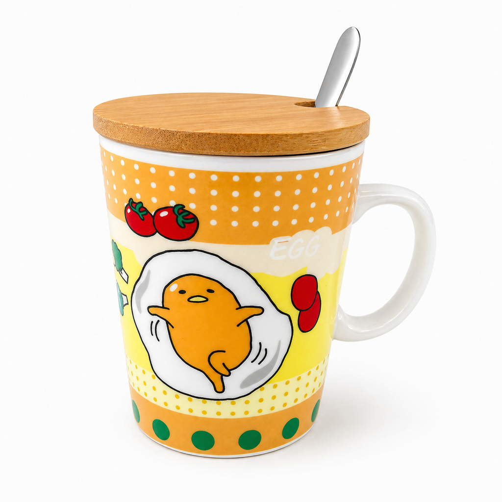 Tazón Gudetama Kawaii Huevo
