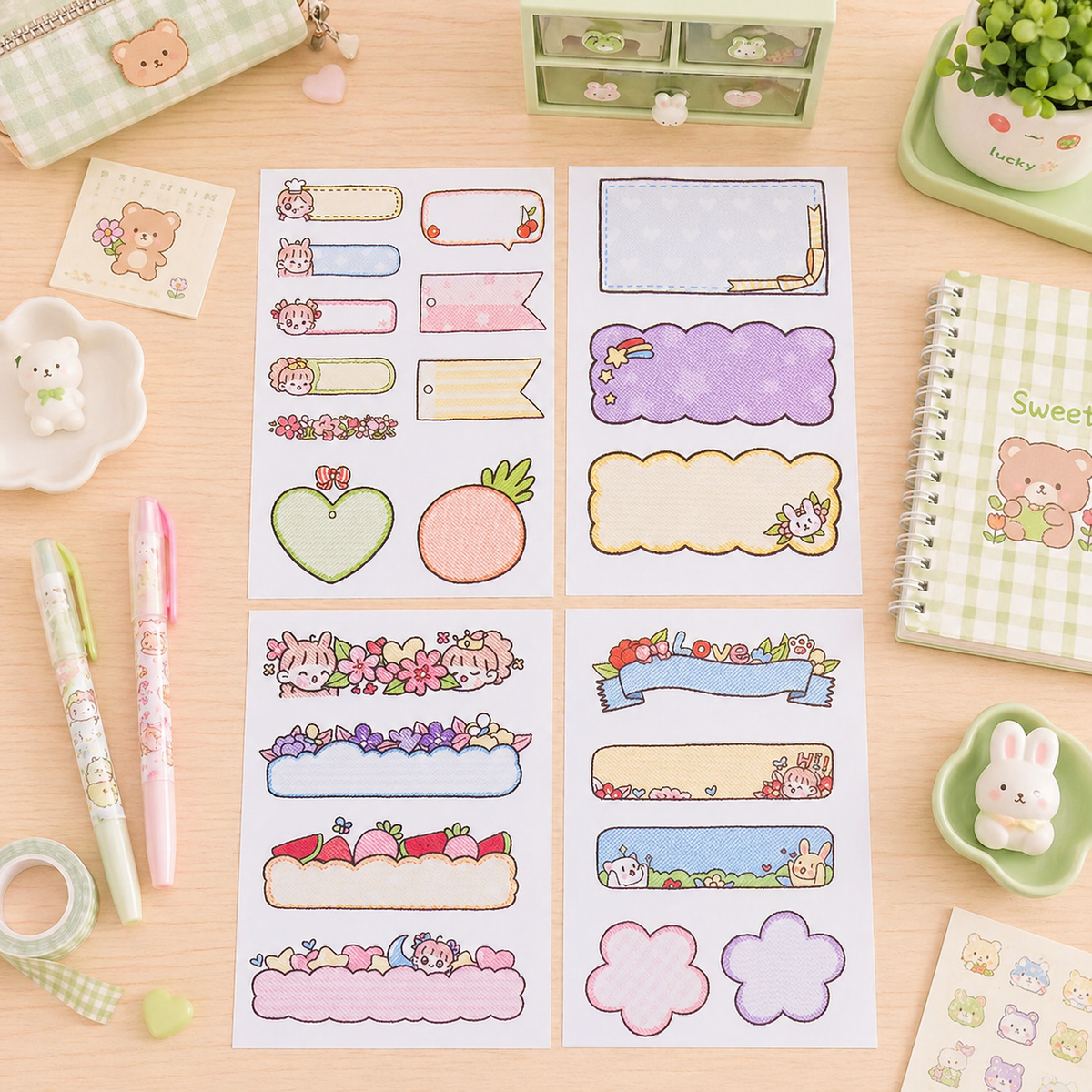 Stickers Niñita (etiquetas)