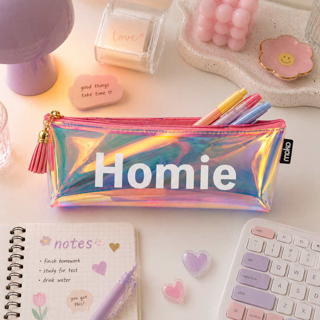 Estuche Holográfico Kawaii