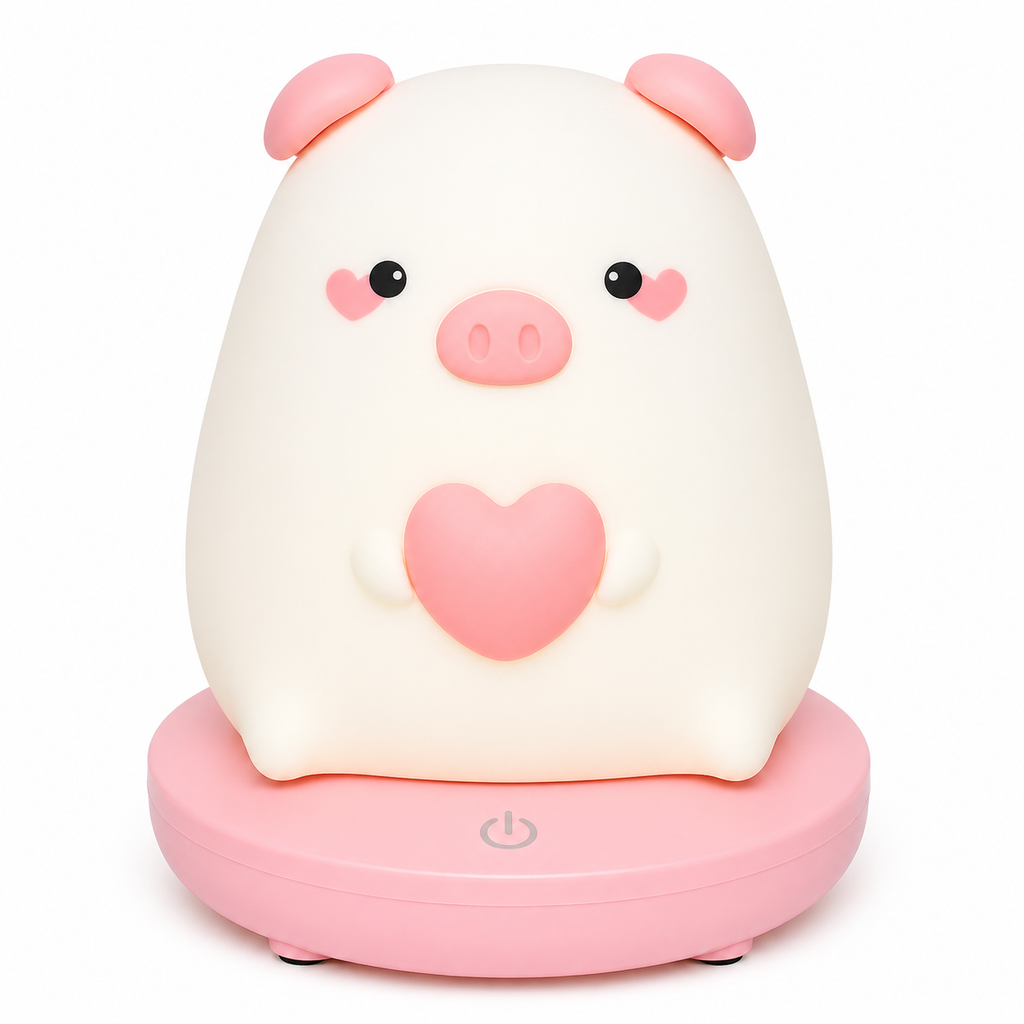Lámpara Cerdito espanta cuco LED