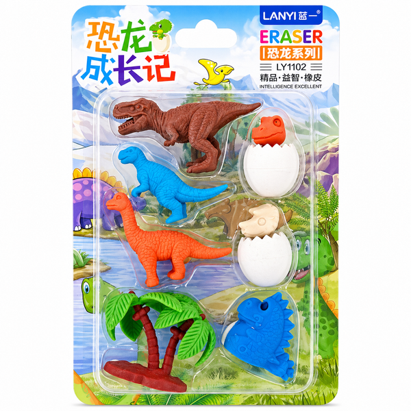 Goma de Borrar Dinosaurios