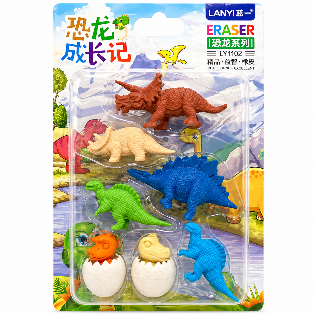 Goma de borrar Dinosaurios