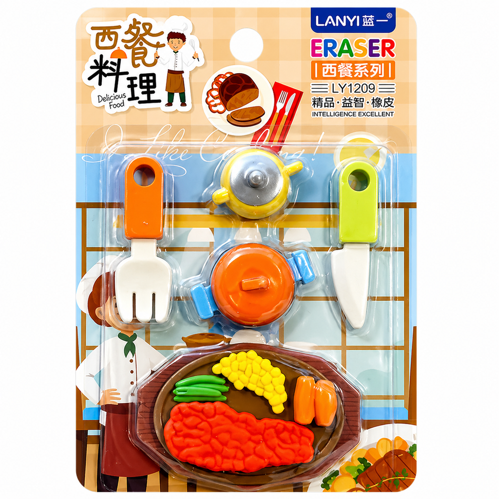 Goma de Borrar Comida