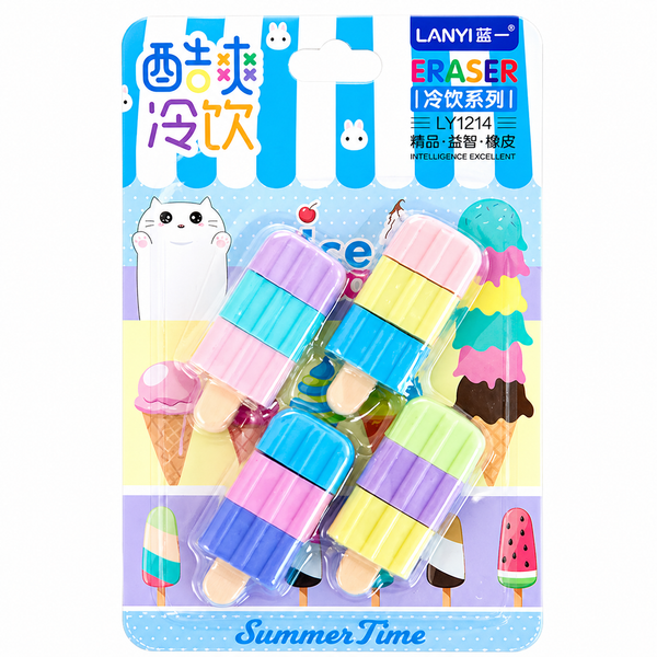 Goma de Borrar Helados