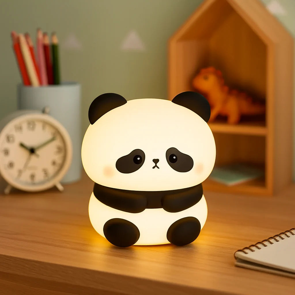 Lámpara Panda Kawaii LED Infantil