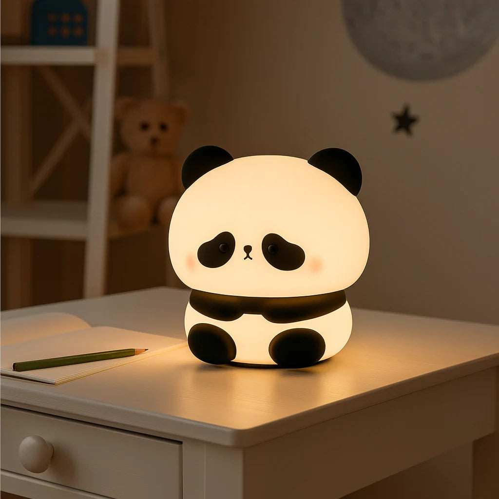 Lámpara Panda Kawaii LED Infantil