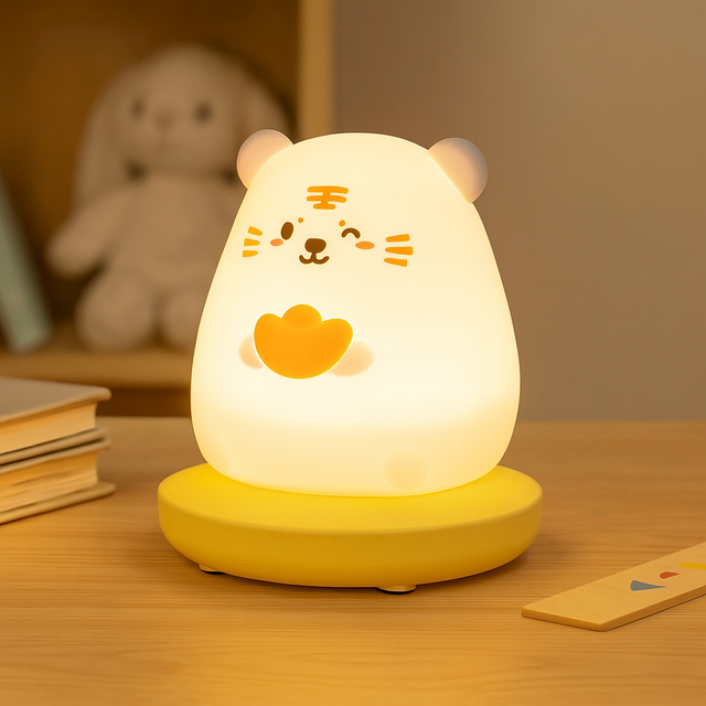 Lámpara espanta cuco Gato Tiny kawaii LED recargable
