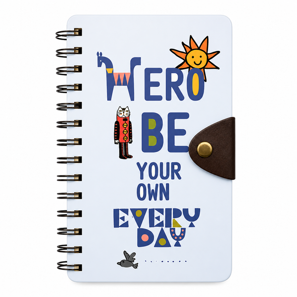 Libreta Hero be your own everyday