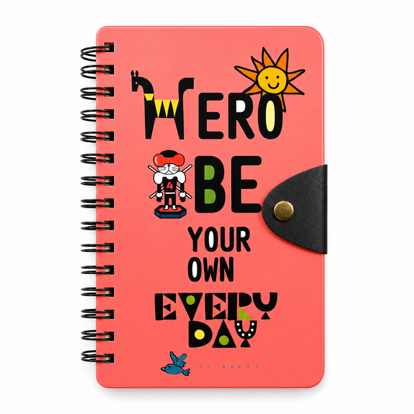Libreta Hero be your own everyday