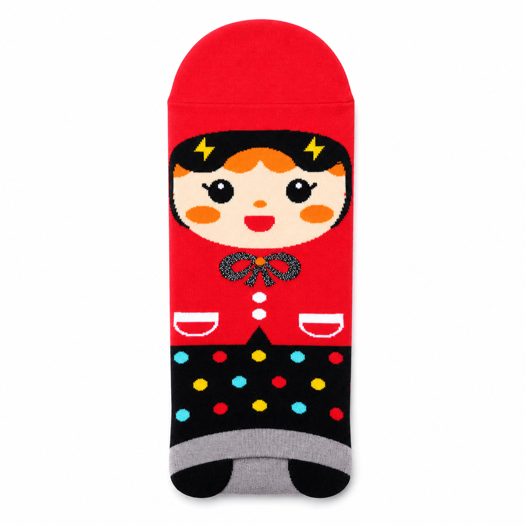 Calcetas Niña Roja