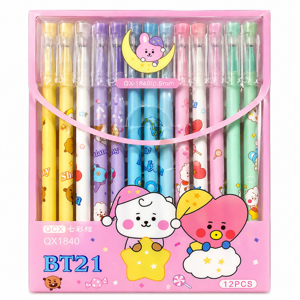 Lápices BT21 punta fina (tinta)