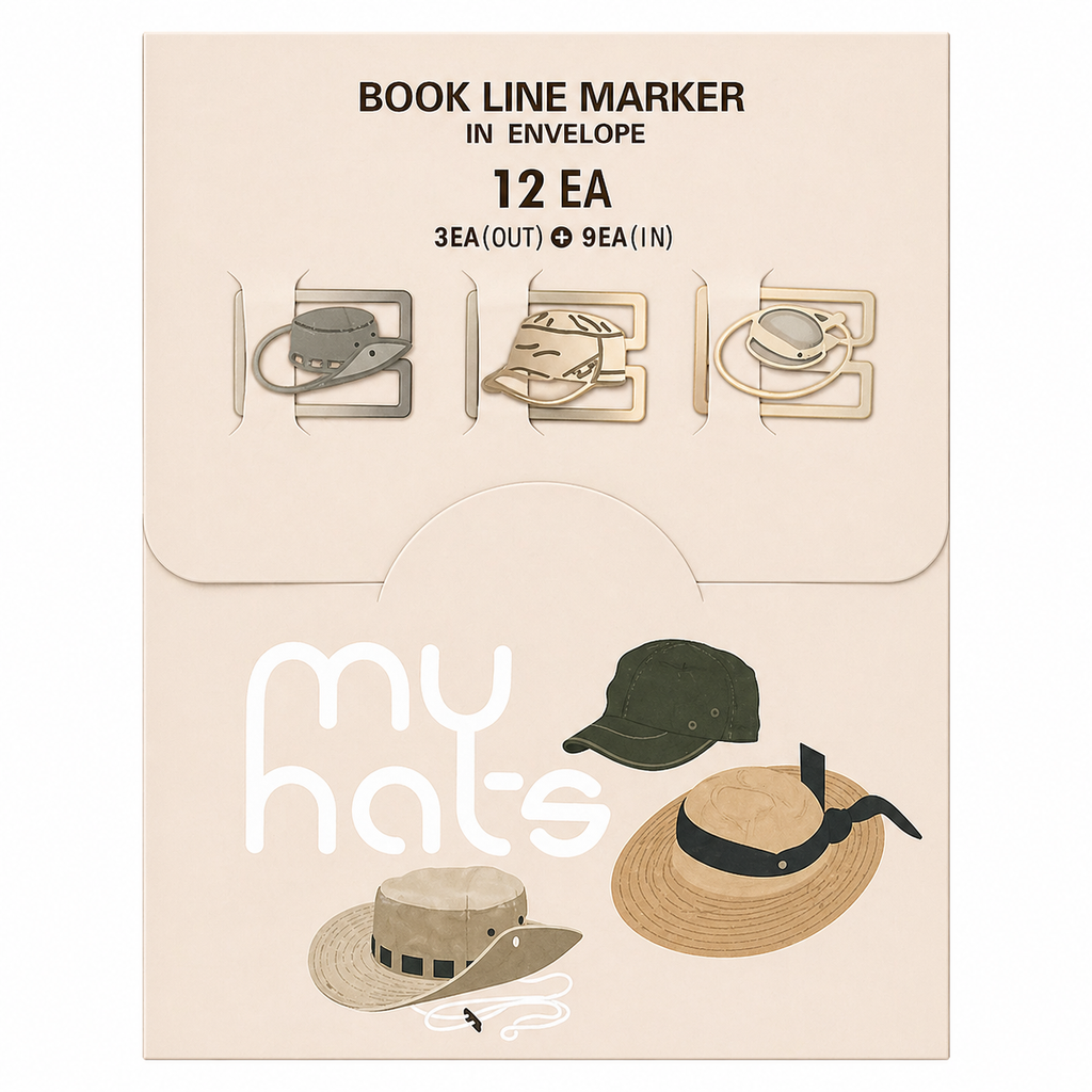 Marcador de Libros Sombreros