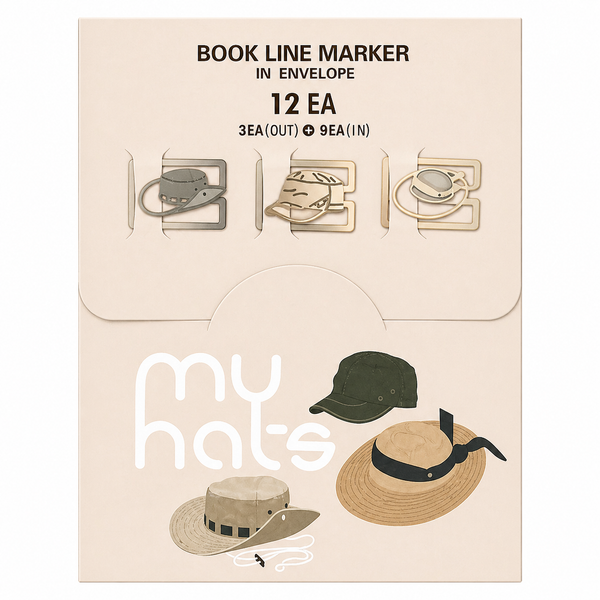 Marcador de Libros Sombreros