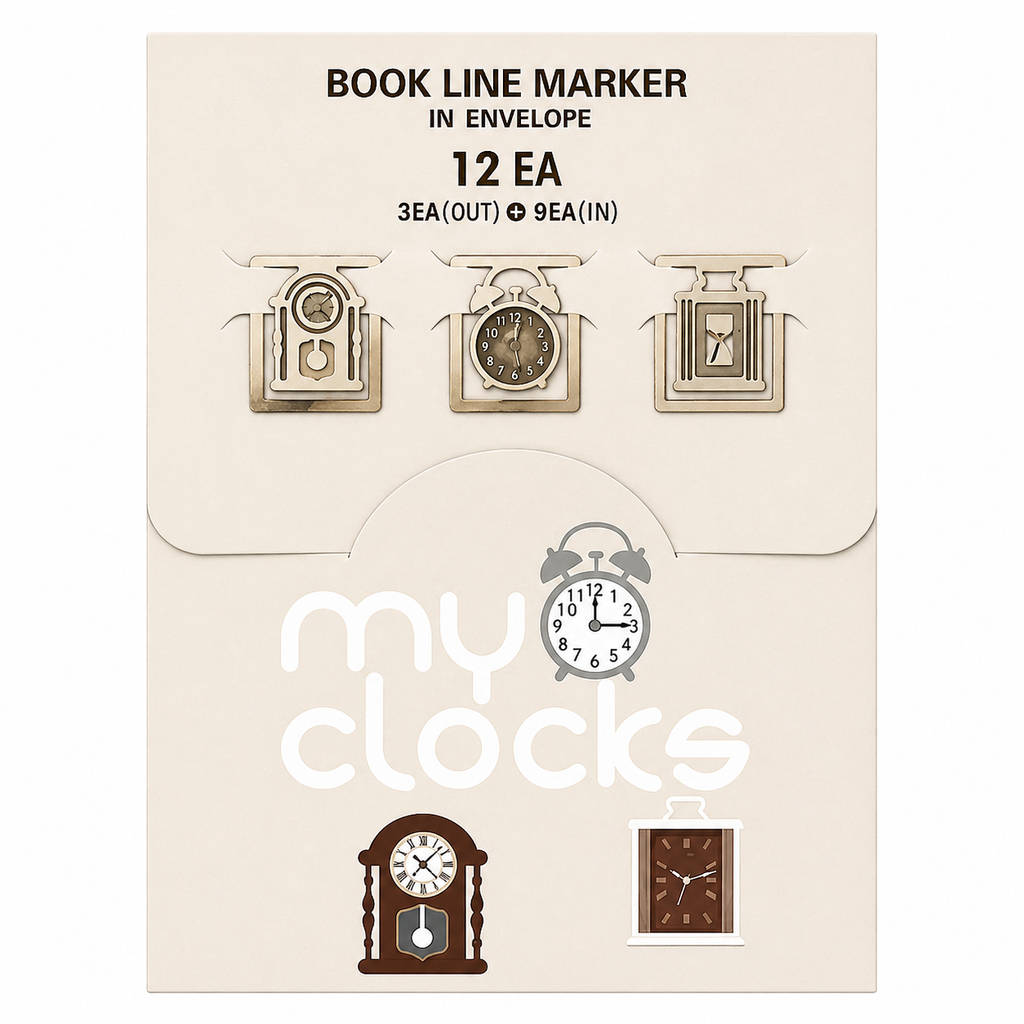 Marcador de Libros Relojes