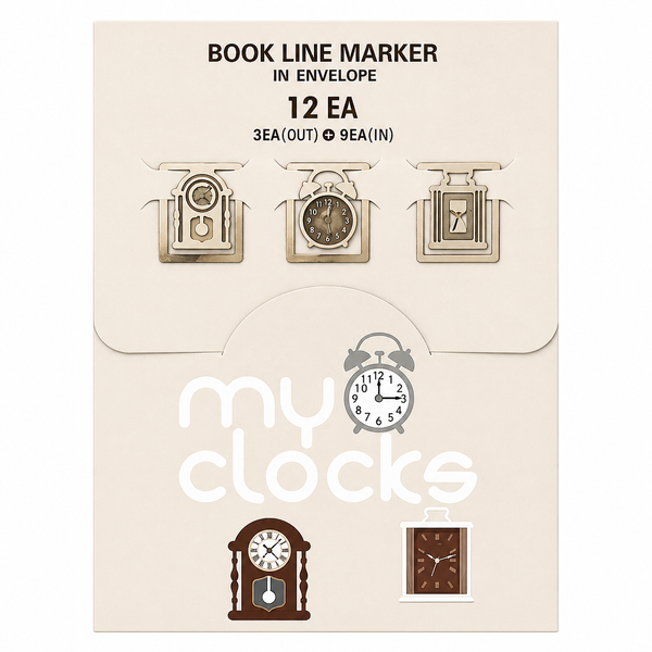 Marcador de Libros Relojes