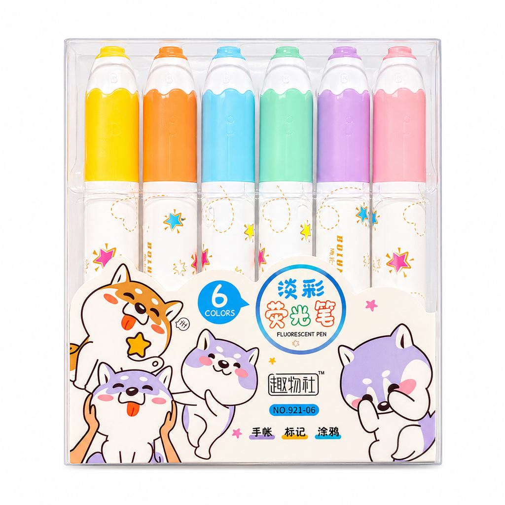 Set de Destacadores Pastel