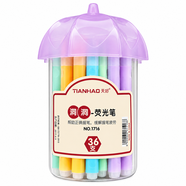 Set de Destacadores Pastel – 36 Unidades