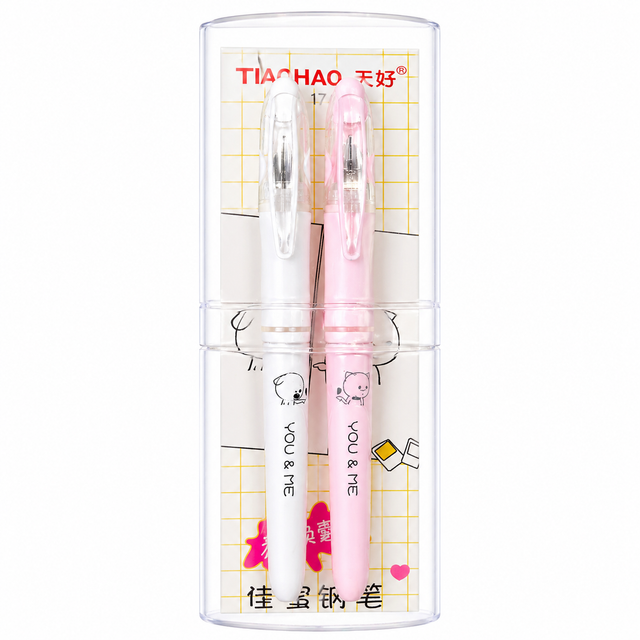 Set de Plumas Gel “You & Me” (2 unidades)