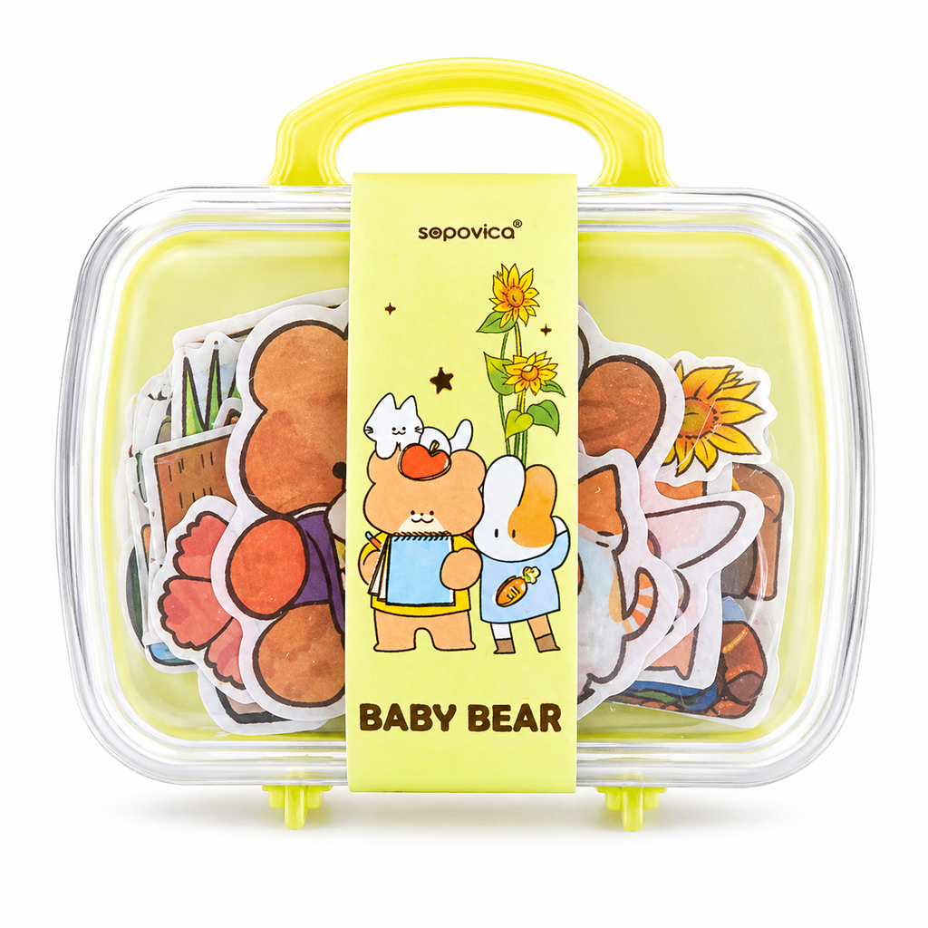 Set de Stickers Kawaii “Baby Bear”