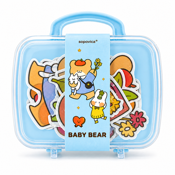 Set de Stickers Kawaii “Baby Bear”