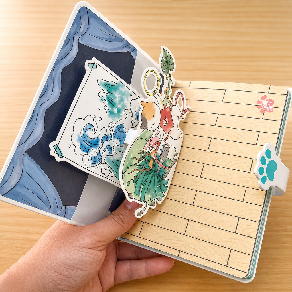 Libreta Gato Oriental