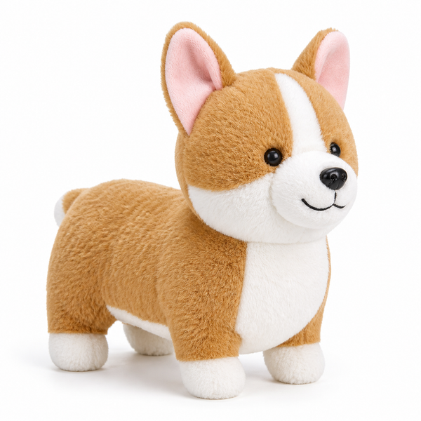 Peluche Perro Corgi Kawaii Almohada Suave