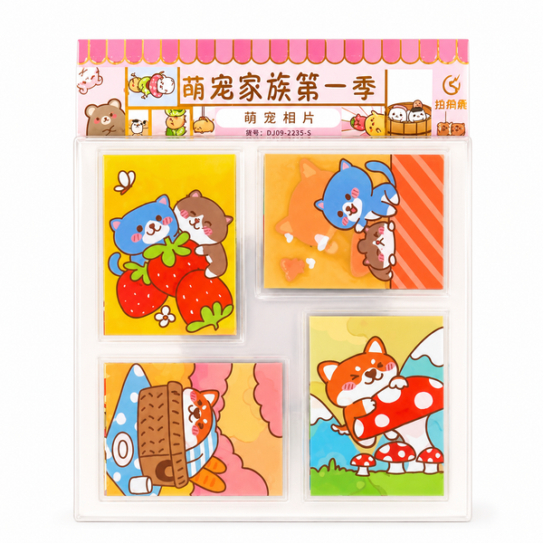 Stickers perritos y gatitos (pack)