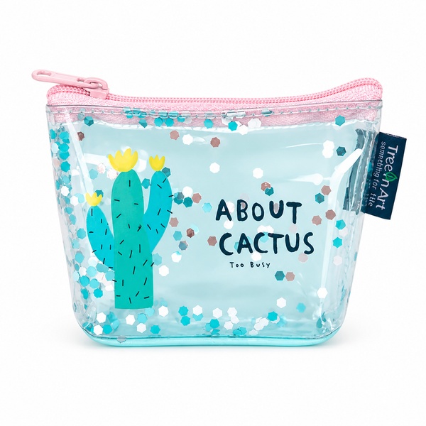 Monedero Cactus Escarchado