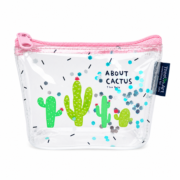 Monedero Cactus Escarchado