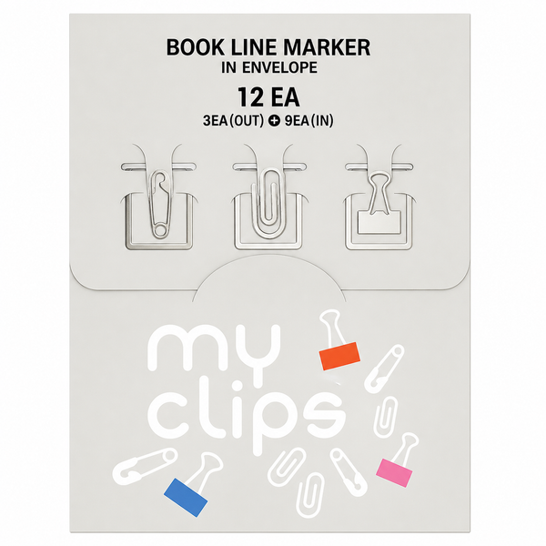 Marcador de Libros Clips
