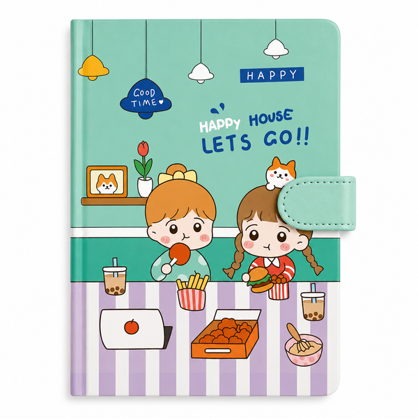 Libreta niñita con gatito