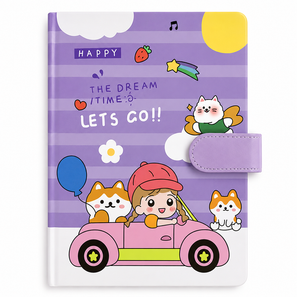 Libreta niñita con gatito