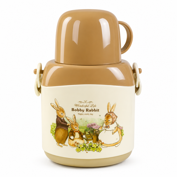 Termo Infantil Bobby Rabbit con Taza