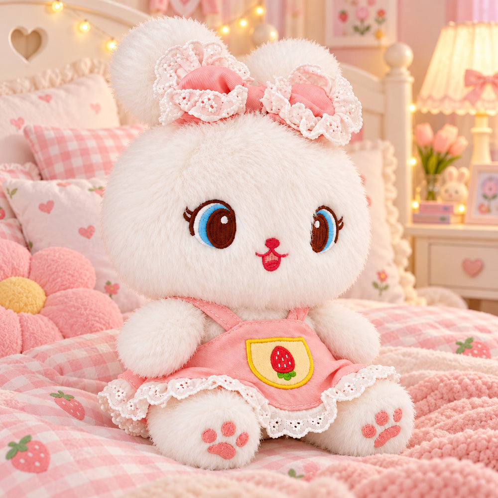 Peluche Conejo Fresa 20 cm
